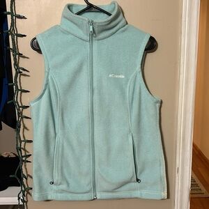 Mint green Columbia vest